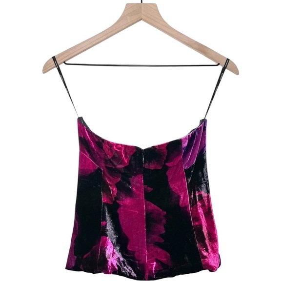 Retrofete Nat Top in Acid Roses - Picture 4 of 7